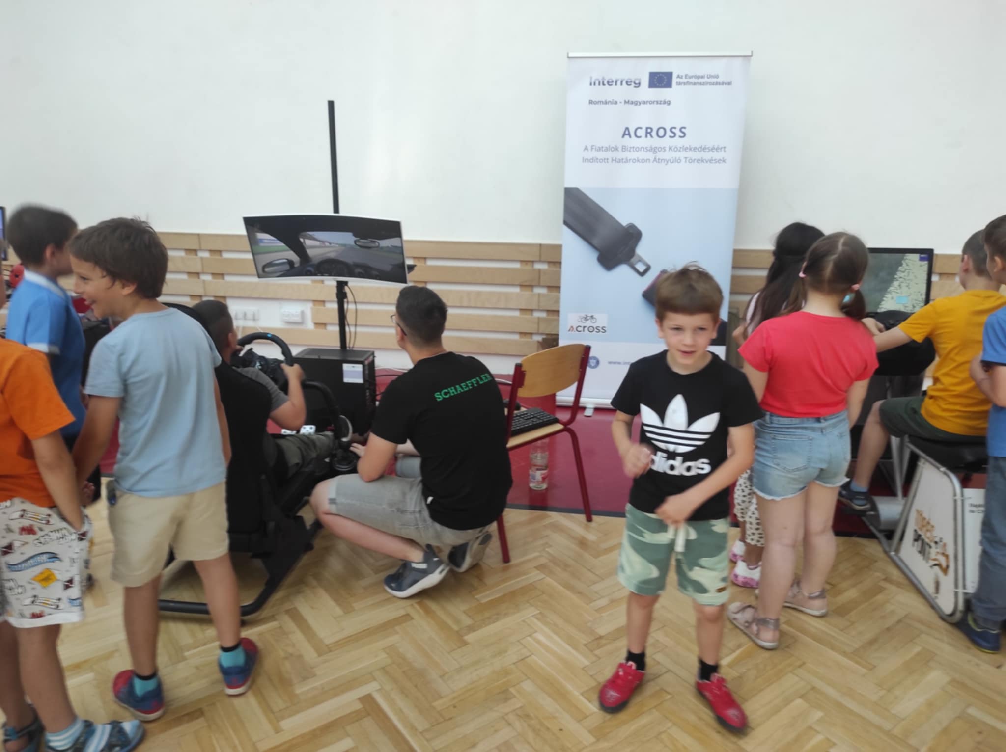 Autós szimulátor oktatás